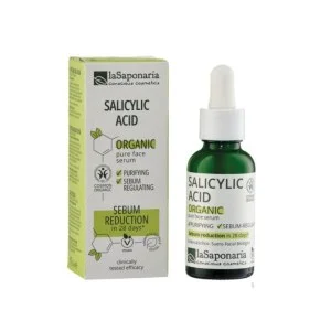 laSaponaria Sérum visage - Acide salicylique BIO (30 ml) - pour peaux à tendance acnéique