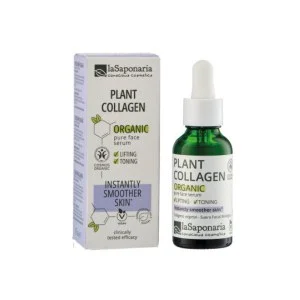 laSaponaria Sérum visage - Collagène végétal BIO (30 ml) - pour une peau plus lisse et plus ferme