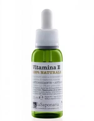 laSaponaria Sérum pour le visage - Vitamine E BIO (25 ml) - effets antioxydants et rajeunissants