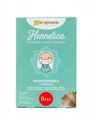 laSaponaria Teinture naturelle pour cheveux Lakshmi BIO (100 g) - noisette