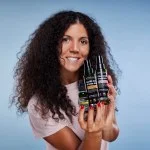 laSaponaria Kératine végétale pour cheveux - spray actif restructurant et volumisant (100 ml) - convient aux cheveux abîmés et fins