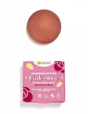 laSaponaria Beurre corporel solide éclaircissant Pink Moon (80 ml)