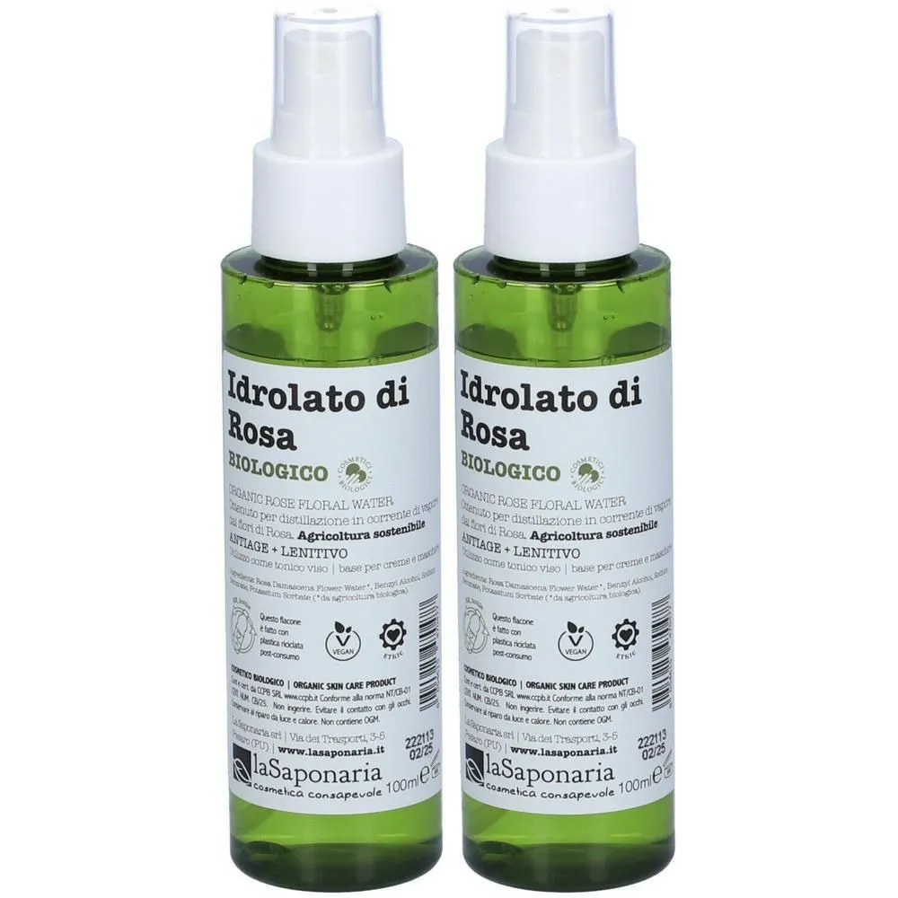 laSaponaria Eau florale de rose BIO (100 ml)