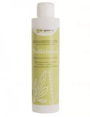 laSaponaria Gel douche méditerranéen BIO (200 ml) - aux herbes méditerranéennes