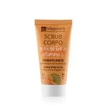 laSaponaria Gommage corporel au ginkgo biloba BIO et à la vitamine C 200 ml - pour une peau douce et éclatante