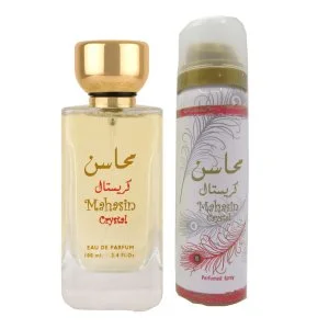 Lattafa Mahasin Crystal U Eau de Parfum 100 ml + Déodorant 50 ml