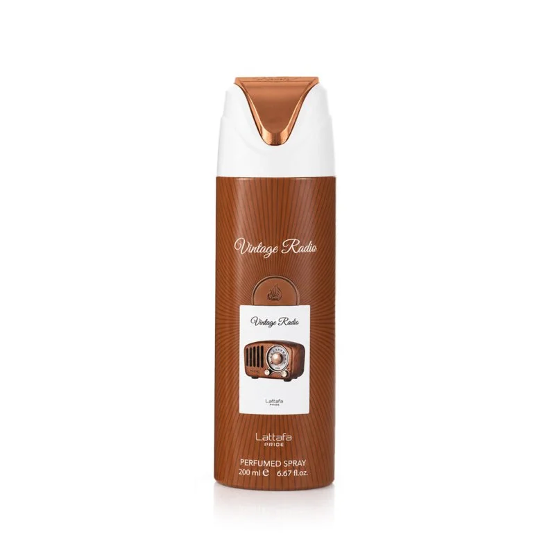 Pride Vintage Radio Déodorant en spray unisexe 200 ml