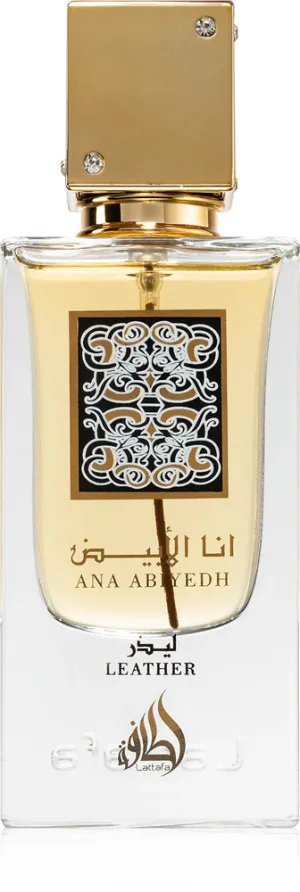 Lattafa Ana Abiyedh Leather eau de parfum unisexe 60 ml