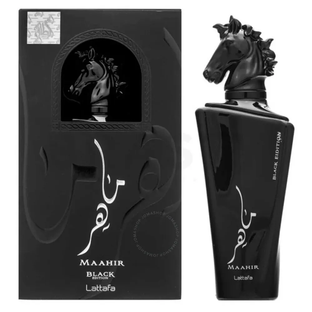 Eau de parfum unisexe Lattafa Maahir Black Edition 100 ml