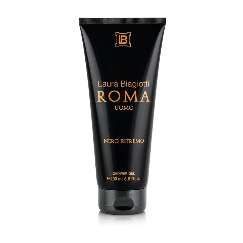 Roma Uomo Nero Estremo Gel douche pour homme 200 ml