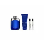Legend Blue 100 ml + gel douche corps et cheveux 100 ml + 2 x mini eau de parfum pour homme 8 ml