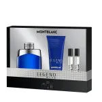 Legend Blue 100 ml + gel douche corps et cheveux 100 ml + 2 x mini eau de parfum pour homme 8 ml