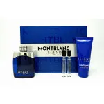 Legend Blue 100 ml + gel douche corps et cheveux 100 ml + 2 x mini eau de parfum pour homme 8 ml