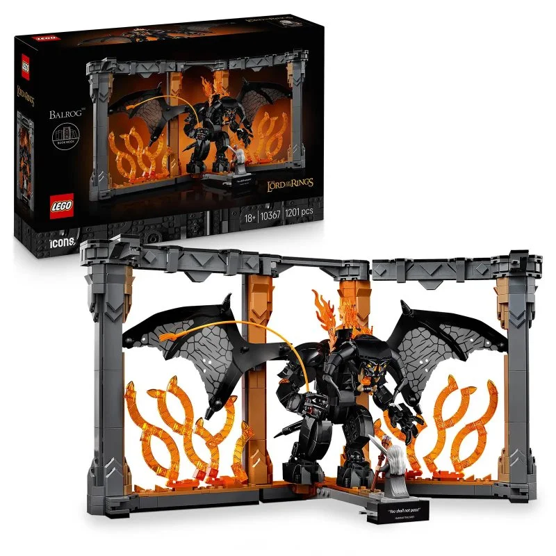 Icons 10367 Serre-livres : Le Seigneur des Anneaux – Balrog™
