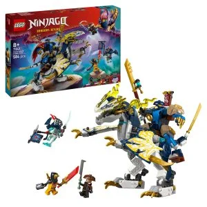 LEGO® NINJAGO® 71843 Rogue et le cavalier de dragon robotique