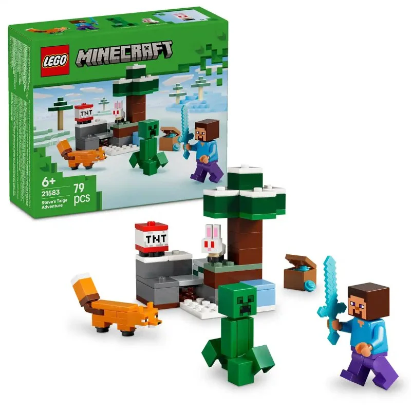 Minecraft® 21583 Steve et l'aventure dans la taïga
