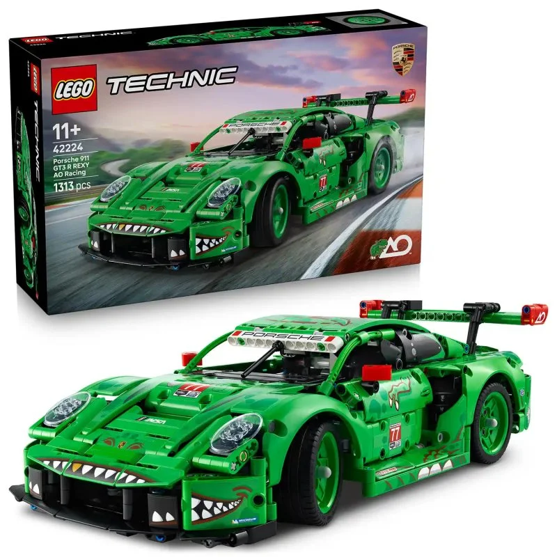 Technic 42224 Voiture Porsche 911 GT3 R REXY AO Racing