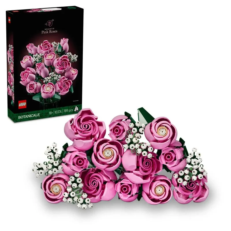 10374 Bouquet de roses roses