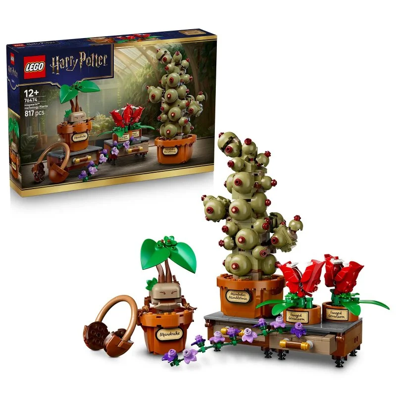 Harry Potter™ 76474 Plantes du cours de botanique à Poudlard