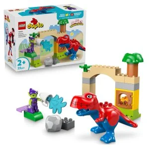 LEGO® DUPLO® 10463 Dinosaure Spidey-Rex contre le Bouffon Vert