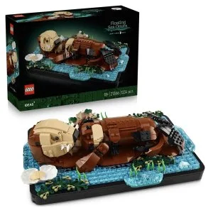 LEGO® Ideas 21366 Loutres de mer qui nagent