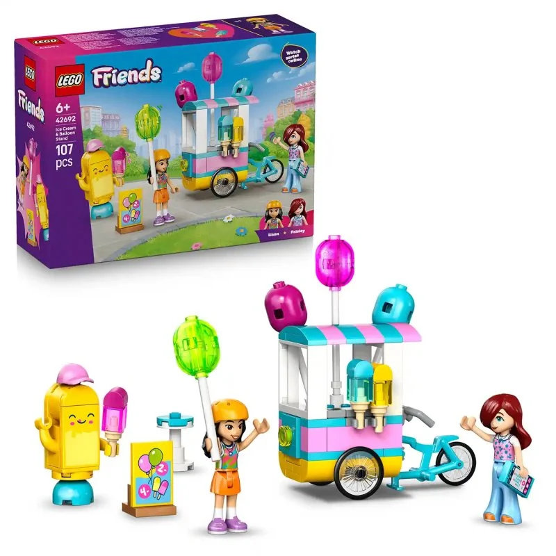 Friends 42692 Stand de glaces et de ballons