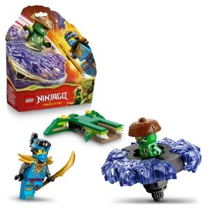 LEGO® NINJAGO® 71849 Nya contre la toupie de la créature mutante