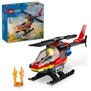 LEGO® City 60411 Hélicoptère de sauvetage des pompiers