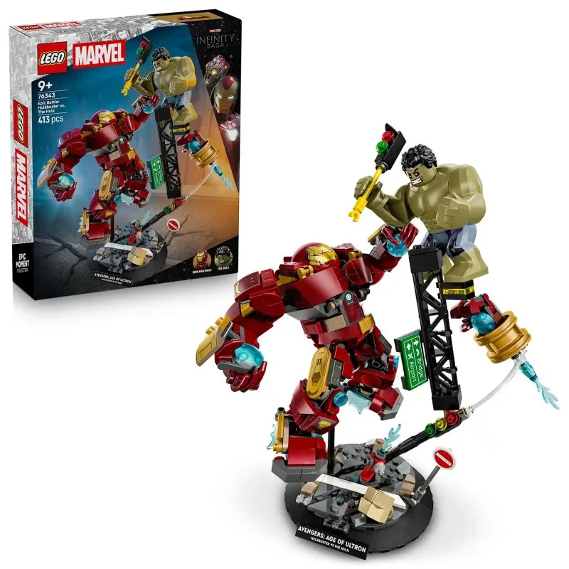 ǀ Marvel 76343 Affrontement épique : Hulkbuster contre Hulk