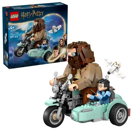 Harry Potter™ 76443 Hagrid™ et Harry à moto