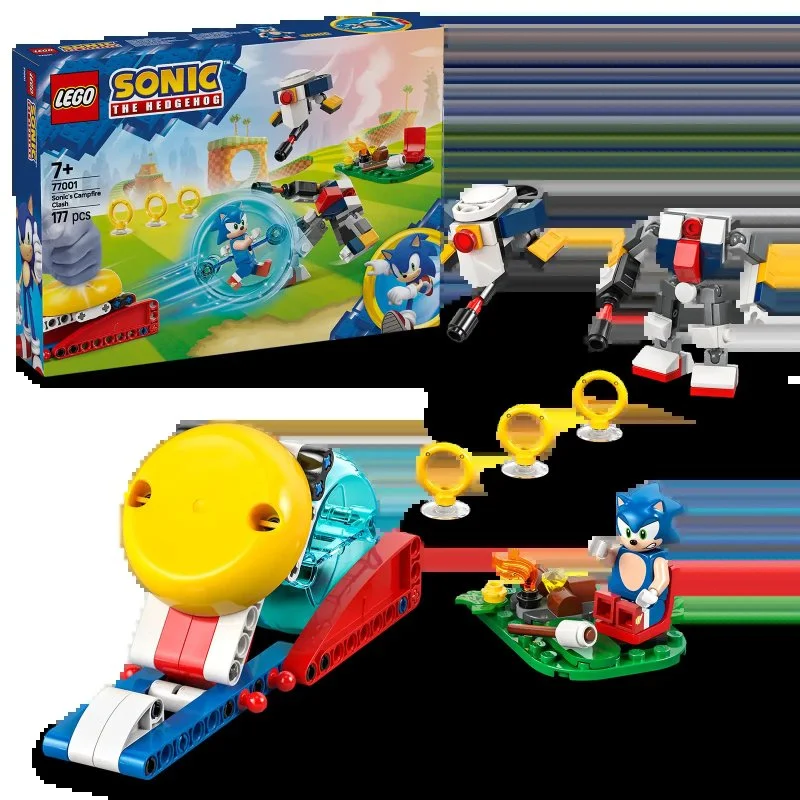 Sonic the Hedgehog™ 77001 Sonic et l'affrontement au feu de camp