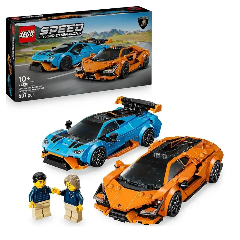 Speed Champions 77238 Lamborghini Revuelto et Huracán STO