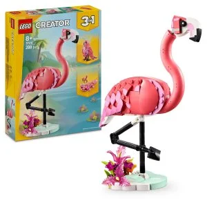 LEGO® Creator 3-en-1 31170 Animaux sauvages : Flamant rose