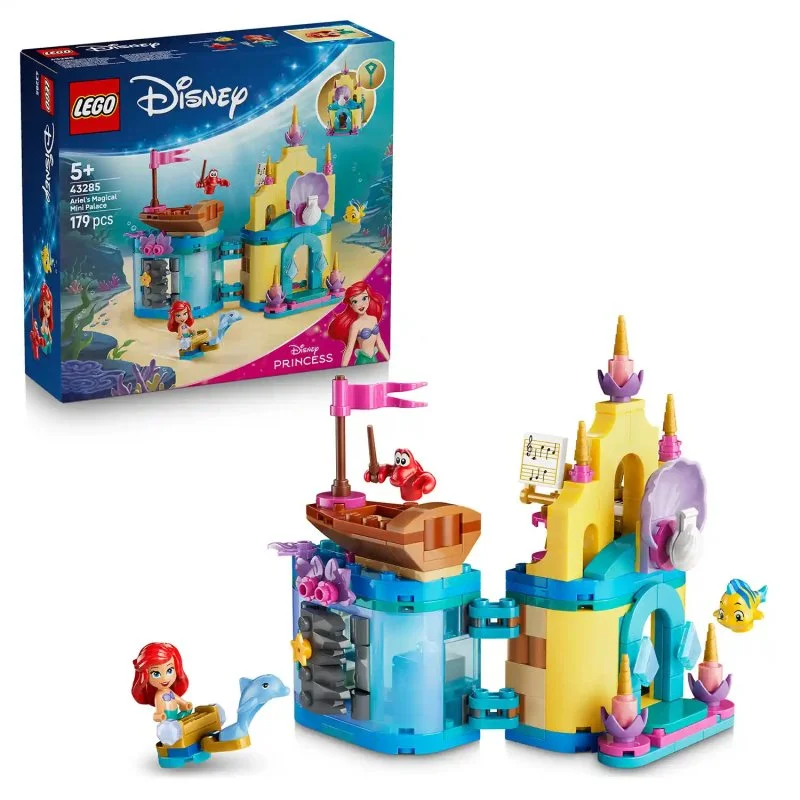 │ Disney Princess 43285 Ariel et son palais miniature magique