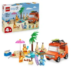 LEGO® Bluey 11202 Bluey et la sortie en famille en voiture à la plage