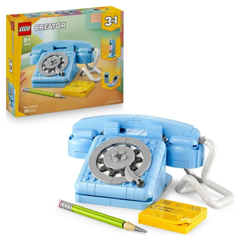 Creator 3 en 1 31174 Téléphone rétro