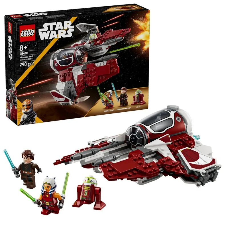Star Wars™ 75401 Ahsoka et chasseur Jedi Interceptor™