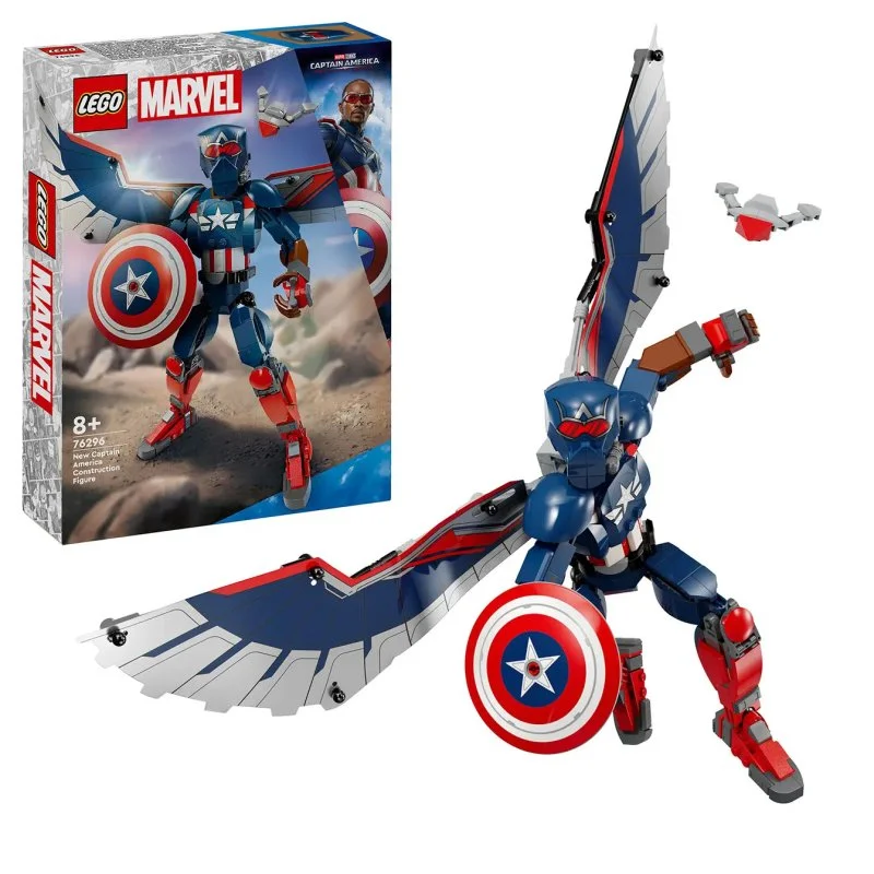 Marvel 76296 Figurine à construire : Nouveau Captain America