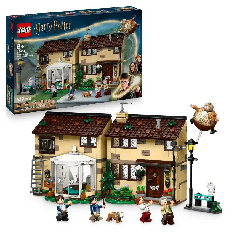 Harry Potter™ 76451 Privet Drive : La visite de tante Marge