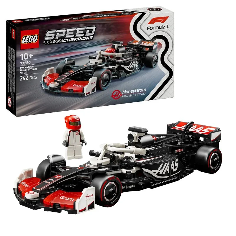 Speed Champions 77250 Voiture de course MoneyGram Haas F1® Team VF-24