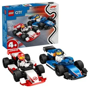 LEGO® City 60464 Voitures de course de F1® Williams Racing et Haas F1®