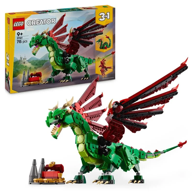 Creator 3 en 1 31161 Dragon médiéval