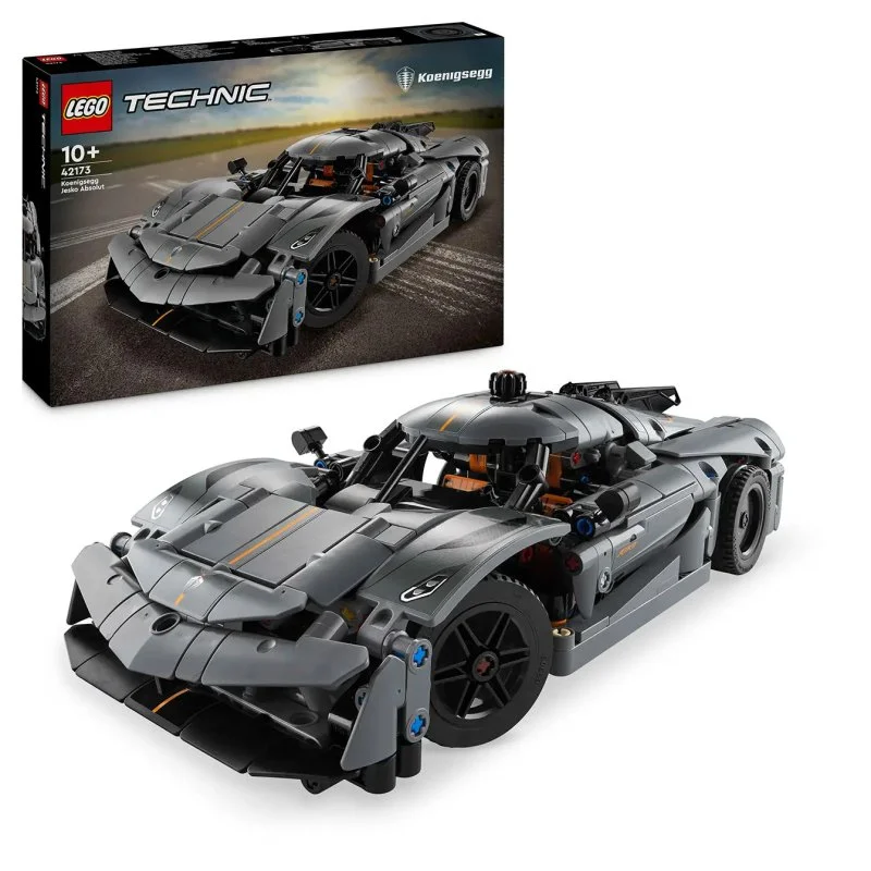 Technic 42173 Hypercar grise Koenigsegg Jesko Absolut