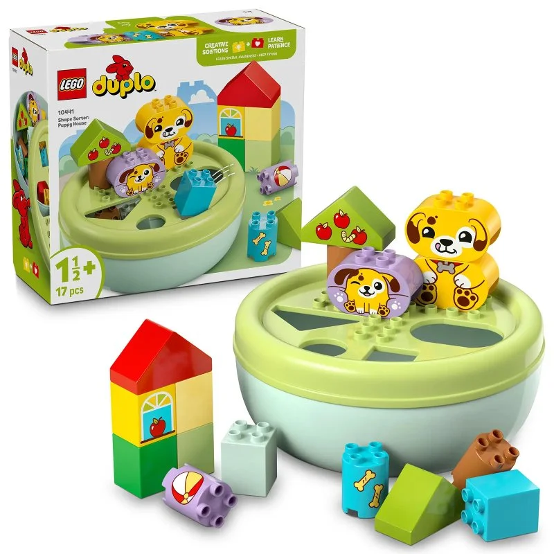 DUPLO® 10441 Tri des formes : Maisonnette pour chiots