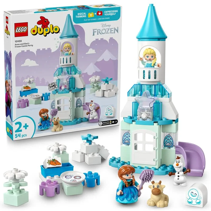 DUPLO® ǀ Disney 10455 La Reine des neiges : Anna et Elsa et la fête au château