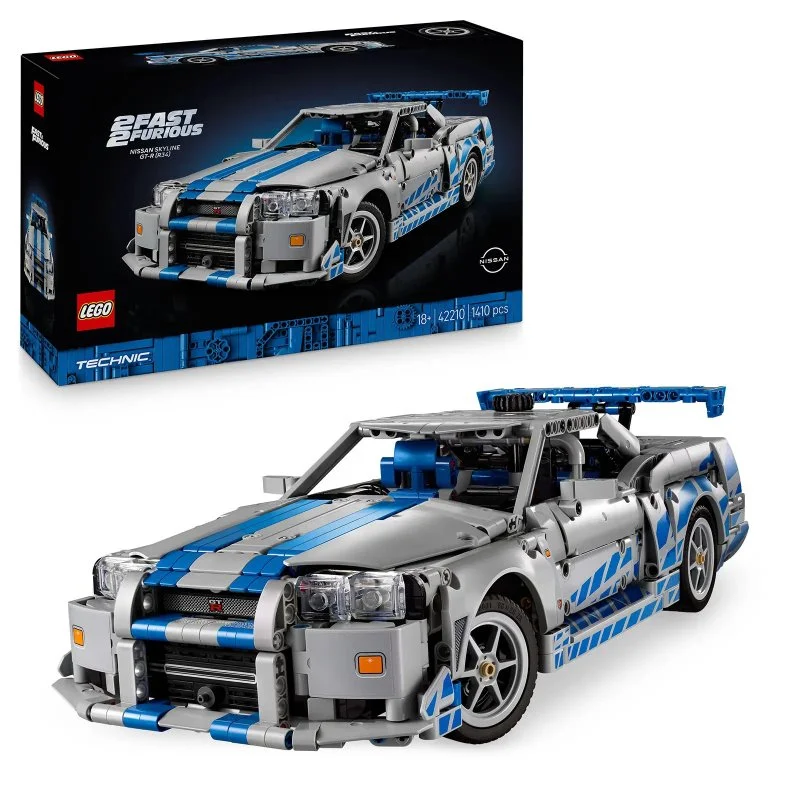 Technic 42210 2 Fast 2 Furious Voiture Nissan Skyline GT-R (R34)