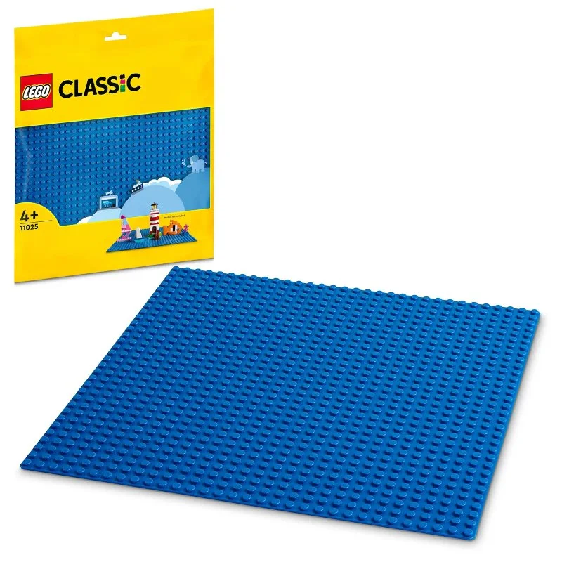 Classic 11025 Plaque de construction bleue