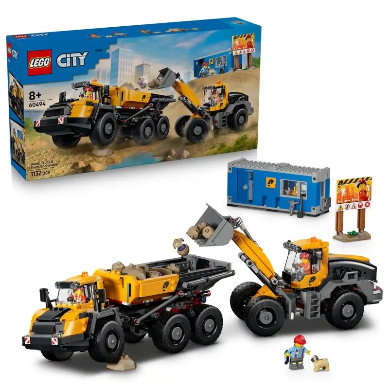 City 60494 Camion-benne et chargeuse frontale