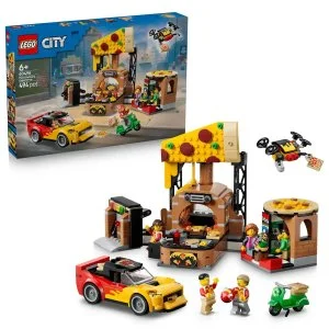 LEGO® City 60496 Livraison de pizzas et de véhicules