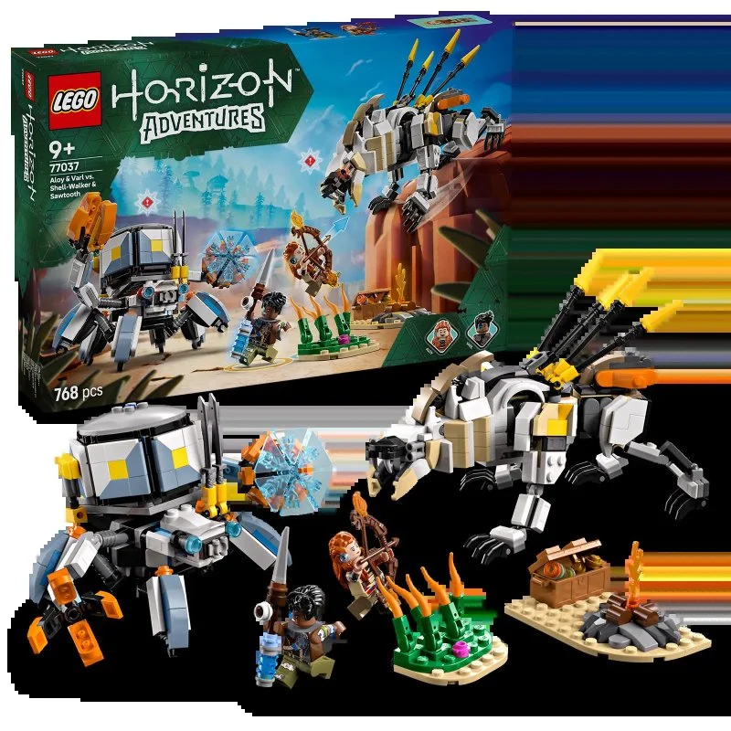 Horizon Adventures™ 77037 Aloy et Varl contre Shell-Walker et Sawtooth